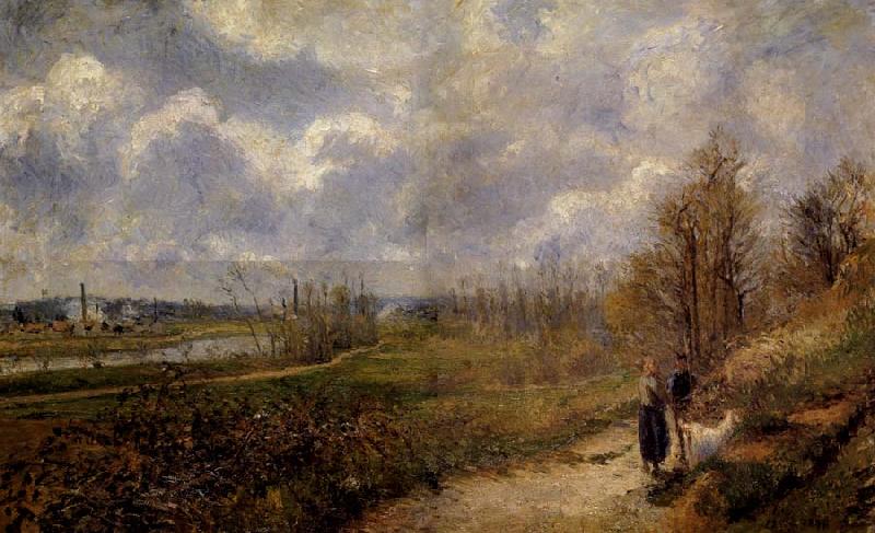 Camille Pissarro La Sente du chou